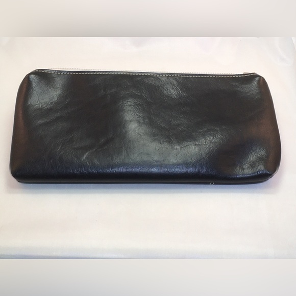 Queen Bee Creations Black Vinyl Clutch with Cherry Design - Picture 2 of 5